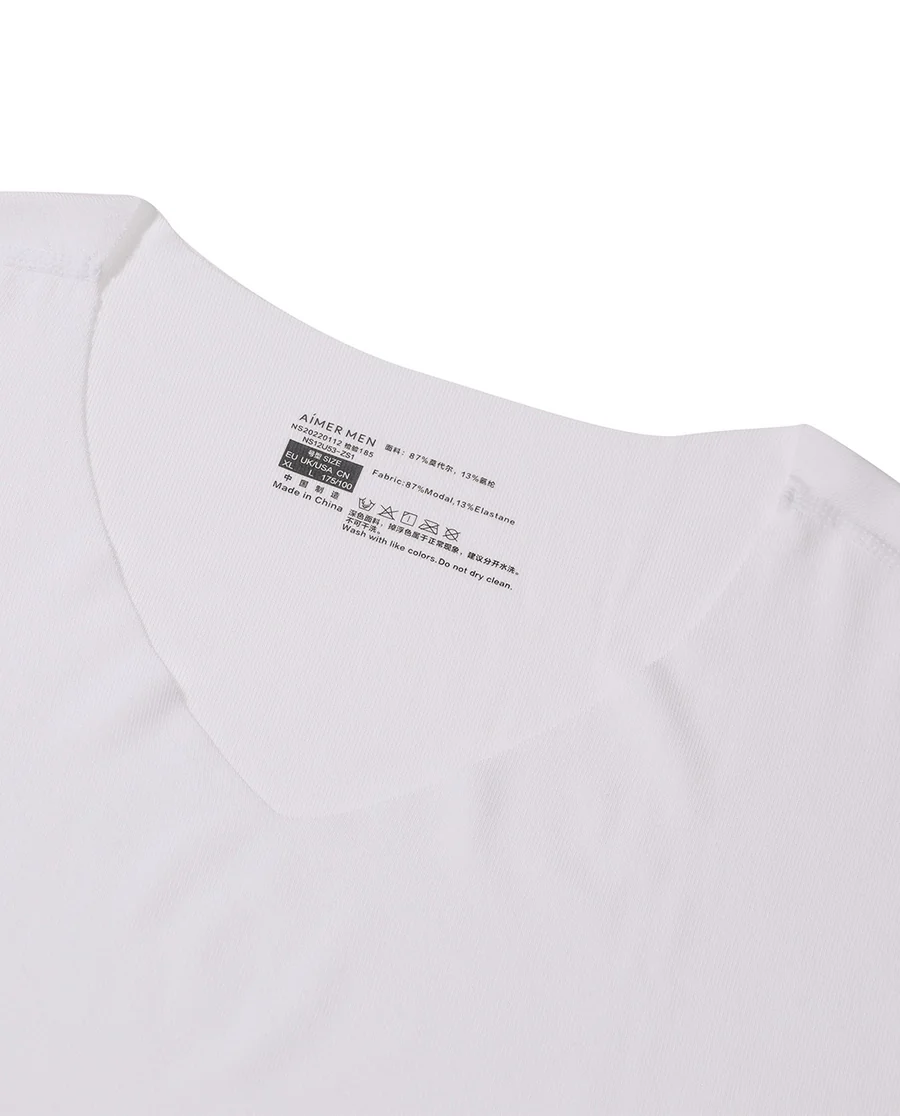 Aimer Men Modal Free Cut T-Shirts 2 Packs - Image 12
